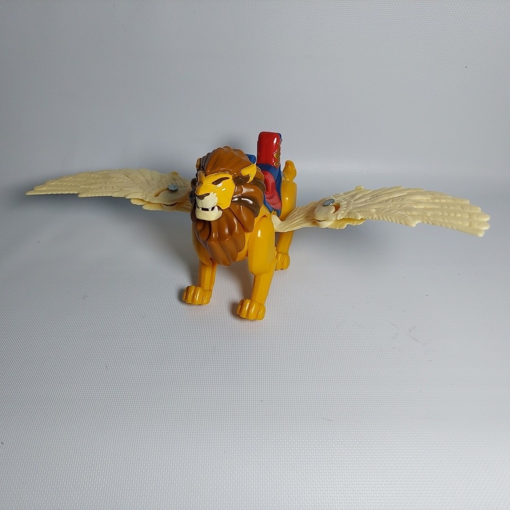 Fisher-Price Imaginext King Leonidas Figure Winged Lion Action‎ Toy Mattel